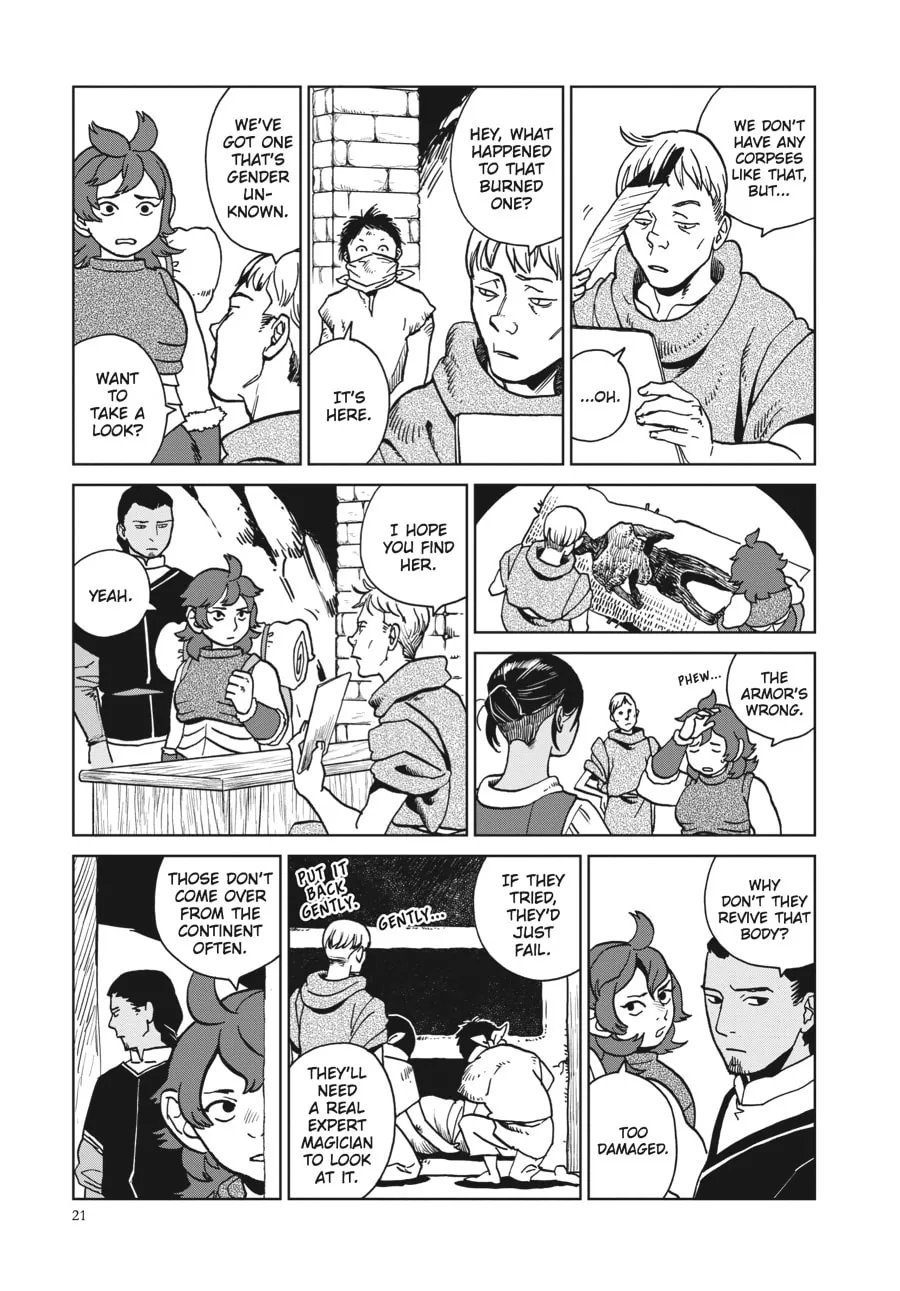 Delicious in Dungeon Chapter 22 page 17 - 