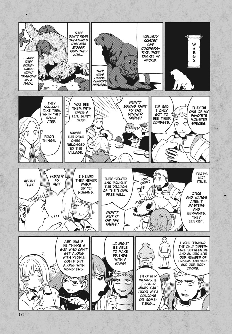 Delicious in Dungeon Chapter 28.1 page 6 - 