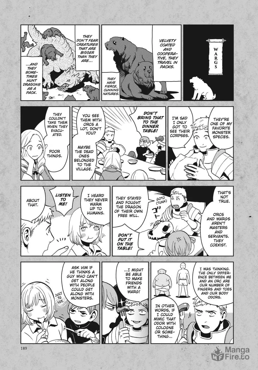 Delicious in Dungeon Chapter 28.5 page 6 - 