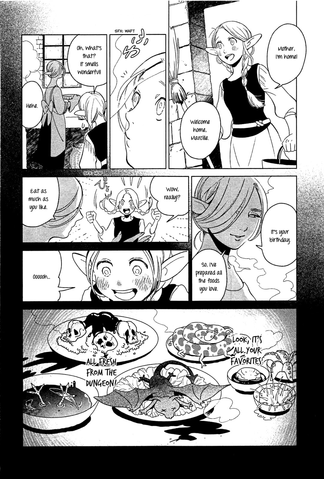 Delicious in Dungeon Chapter 3.1 page 2 - 