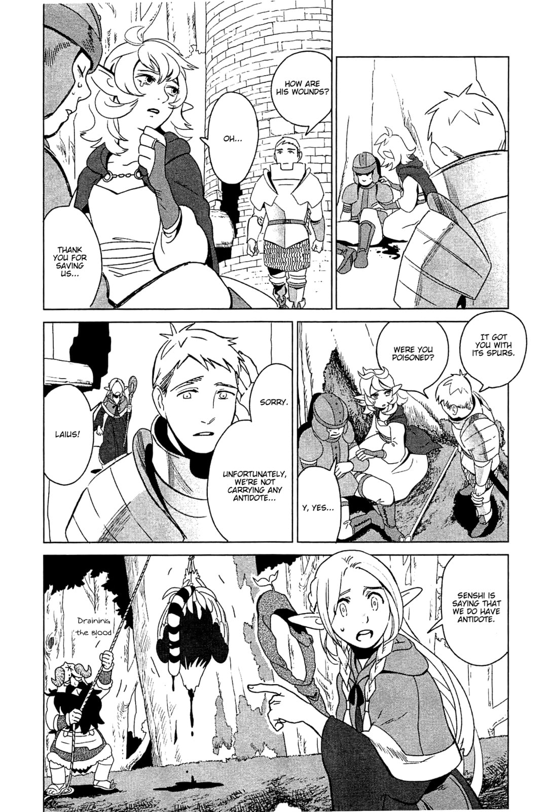 Delicious in Dungeon Chapter 3.1 page 14 - 