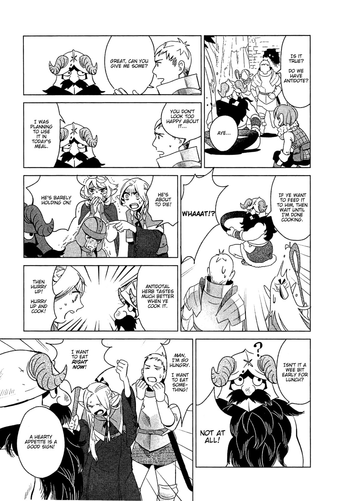 Delicious in Dungeon Chapter 3.1 page 15 - 