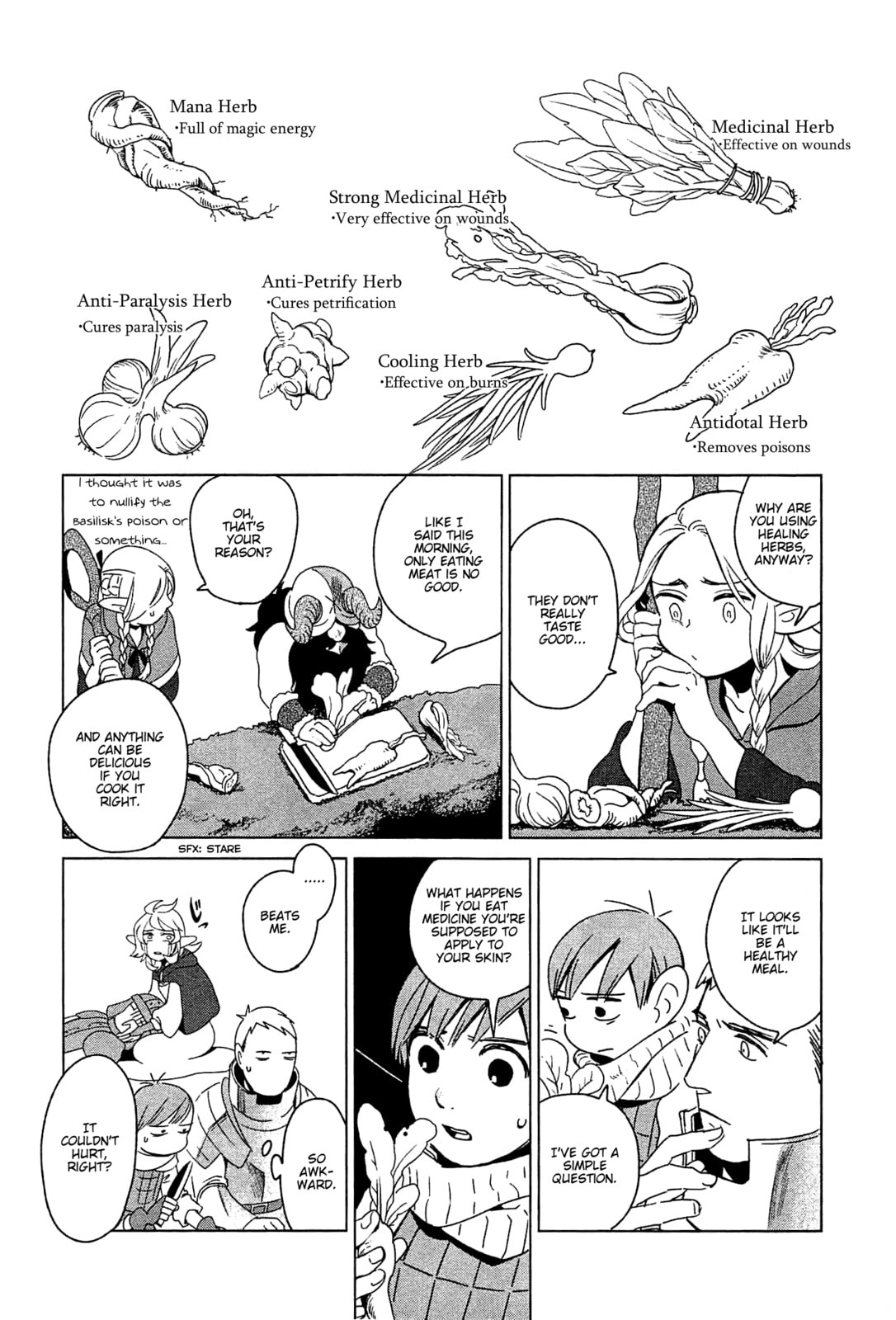 Delicious in Dungeon Chapter 3.1 page 17 - 