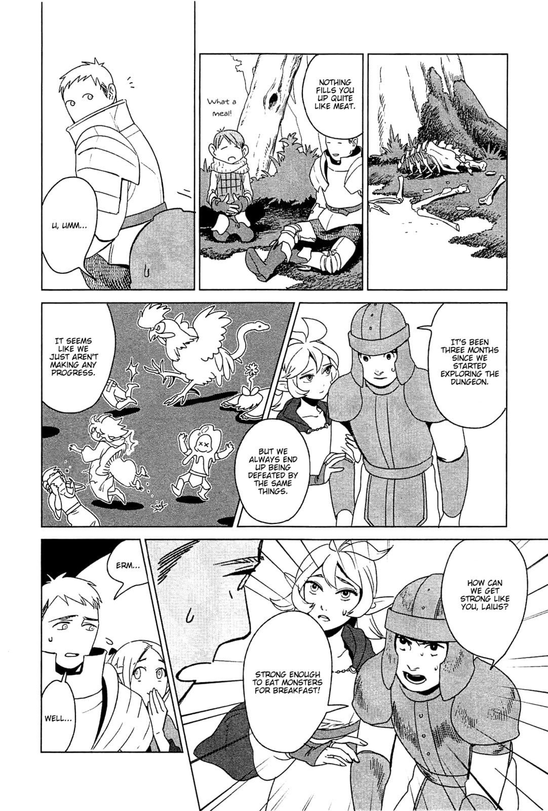 Delicious in Dungeon Chapter 3.1 page 22 - 
