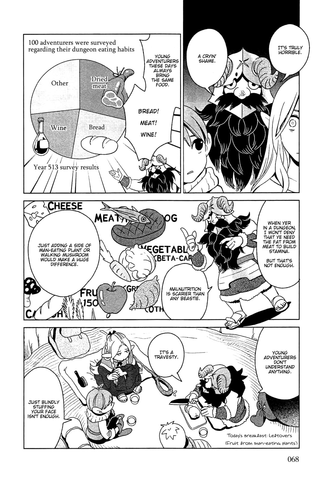 Delicious in Dungeon Chapter 3.1 page 4 - 