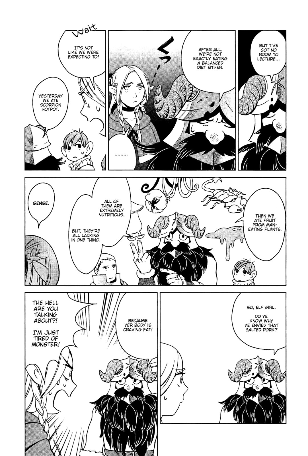 Delicious in Dungeon Chapter 3.1 page 5 - 