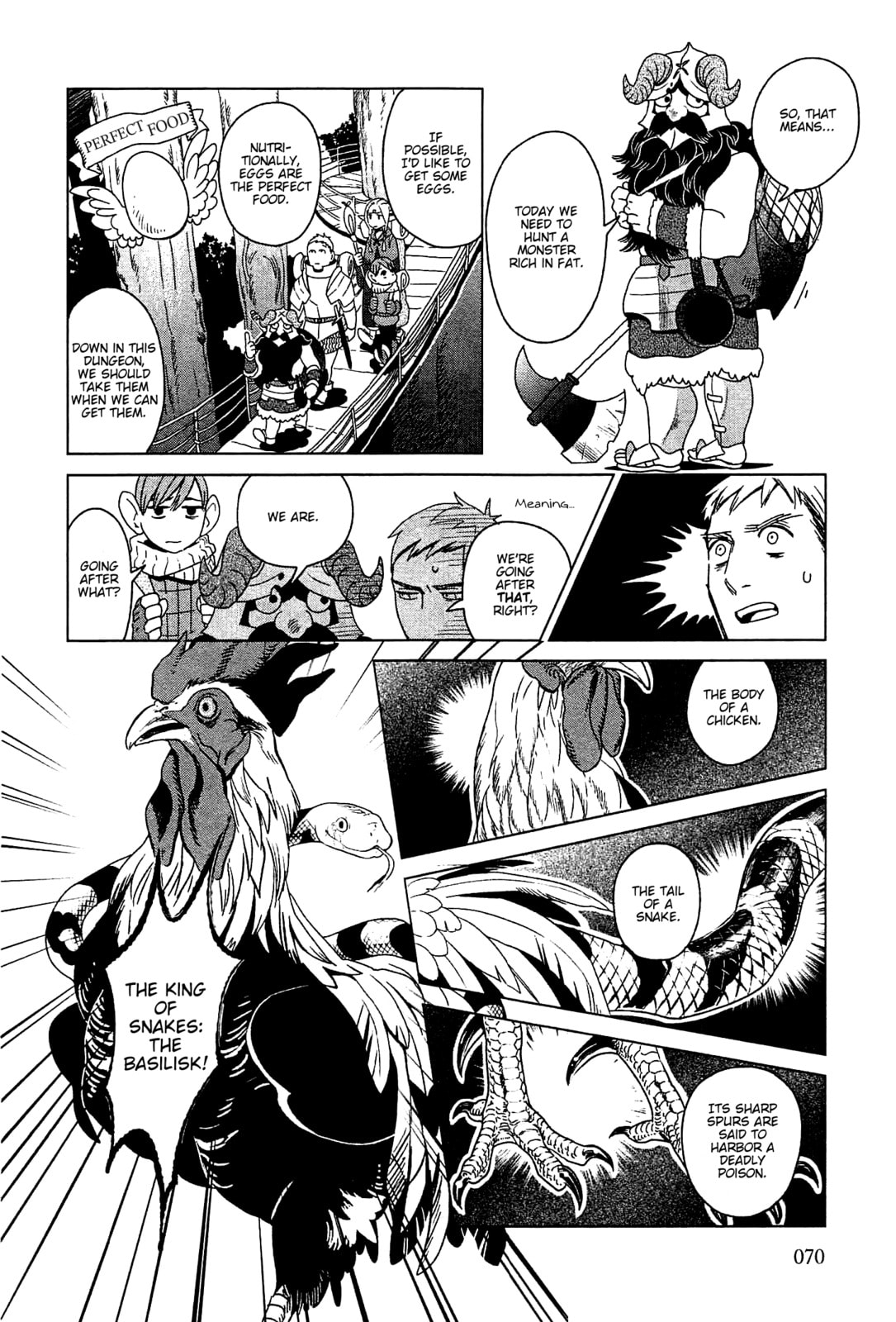 Delicious in Dungeon Chapter 3.1 page 6 - 