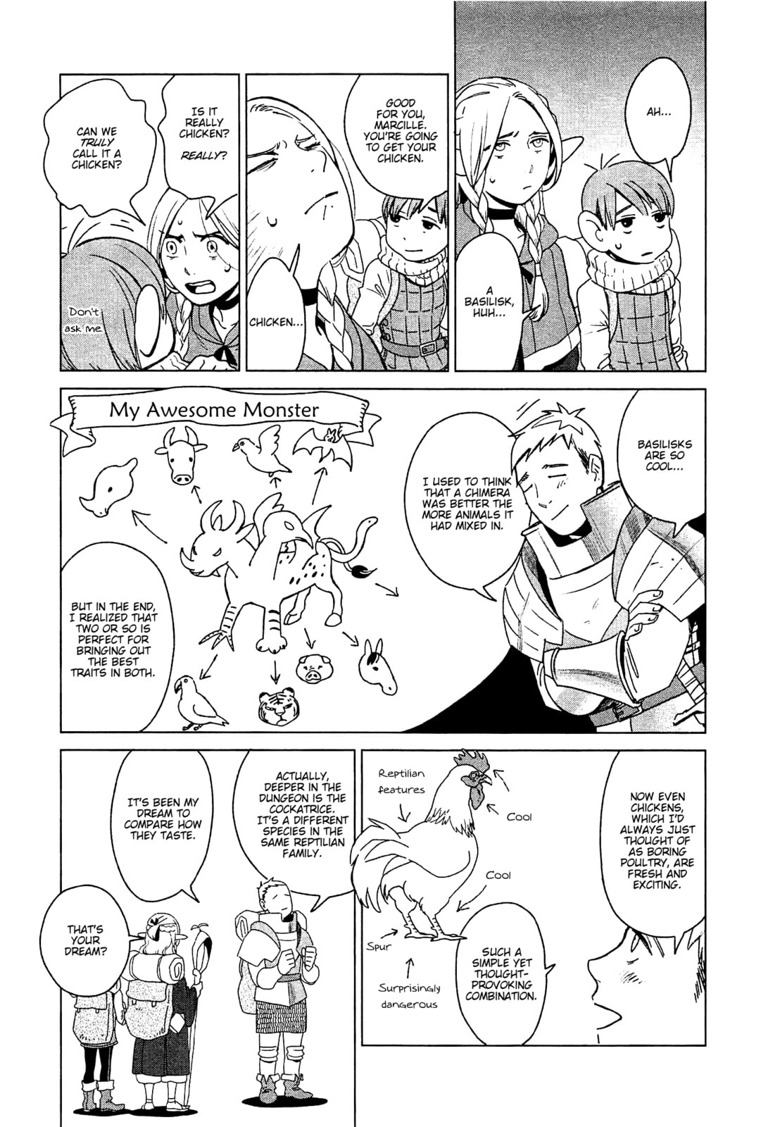 Delicious in Dungeon Chapter 3.1 page 7 - 