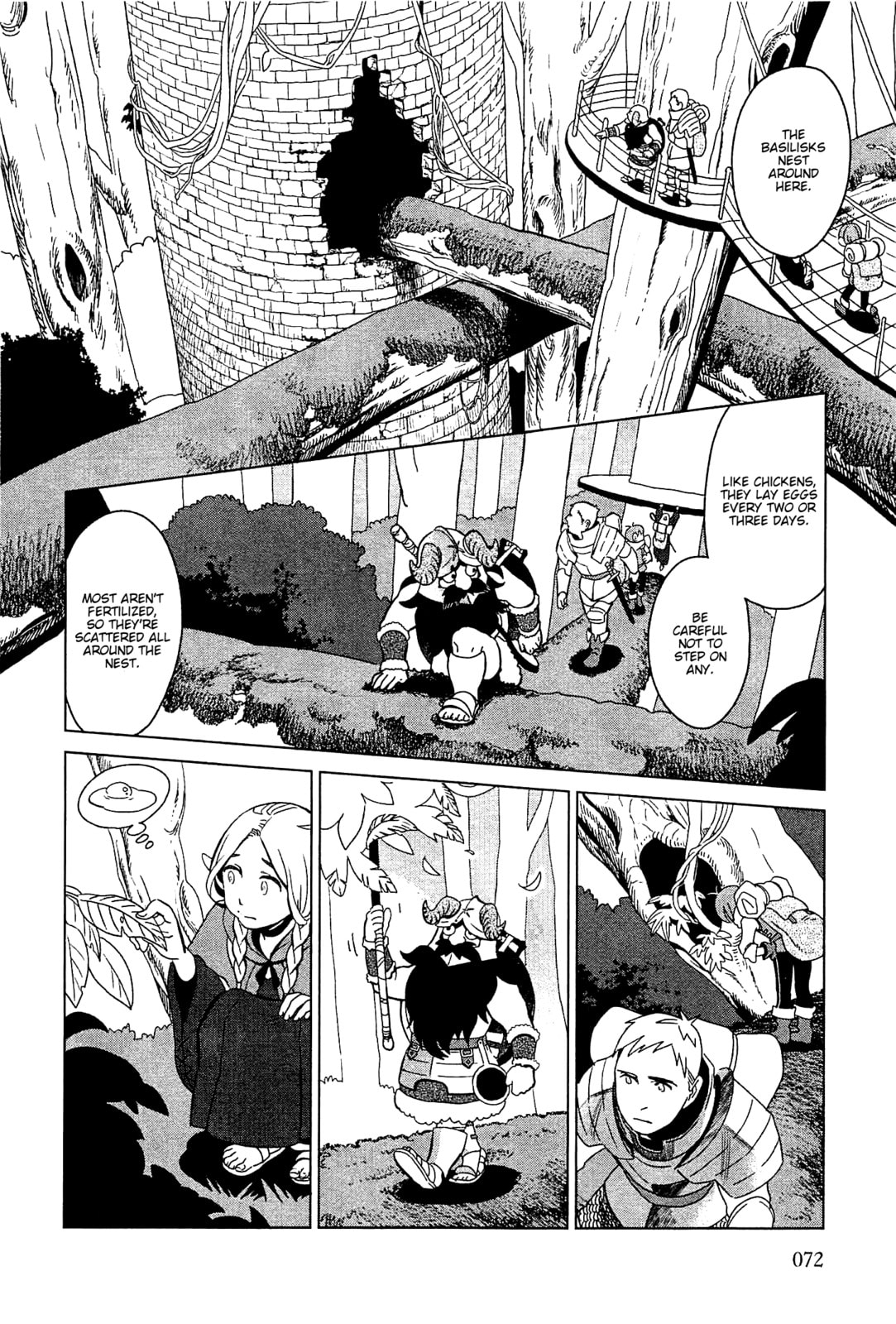 Delicious in Dungeon Chapter 3.1 page 8 - 