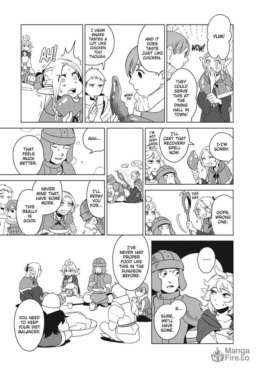 Delicious in Dungeon Chapter 3 page 21 - 