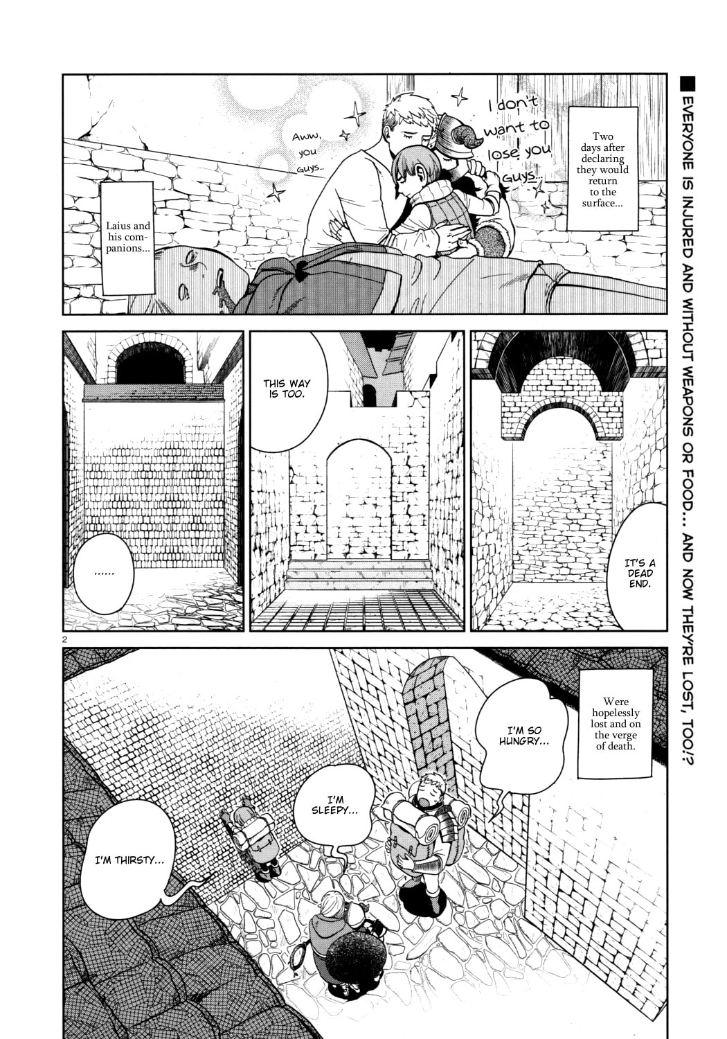 Delicious in Dungeon Chapter 31.1 page 2 - 