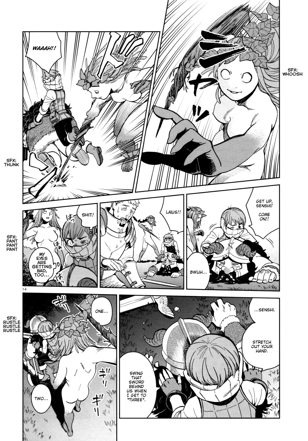 Delicious in Dungeon Chapter 31.1 page 14 - 