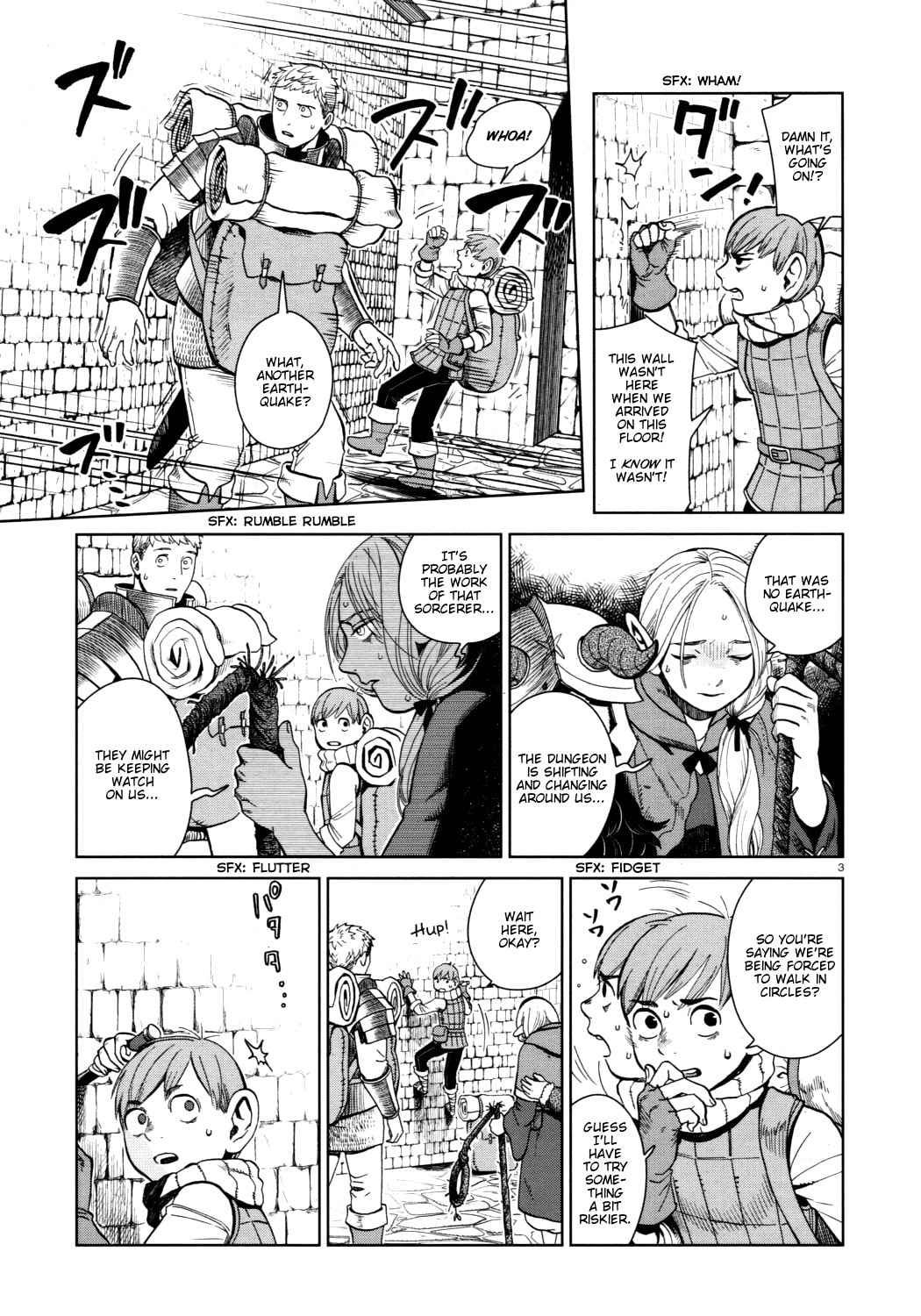 Delicious in Dungeon Chapter 31.1 page 3 - 