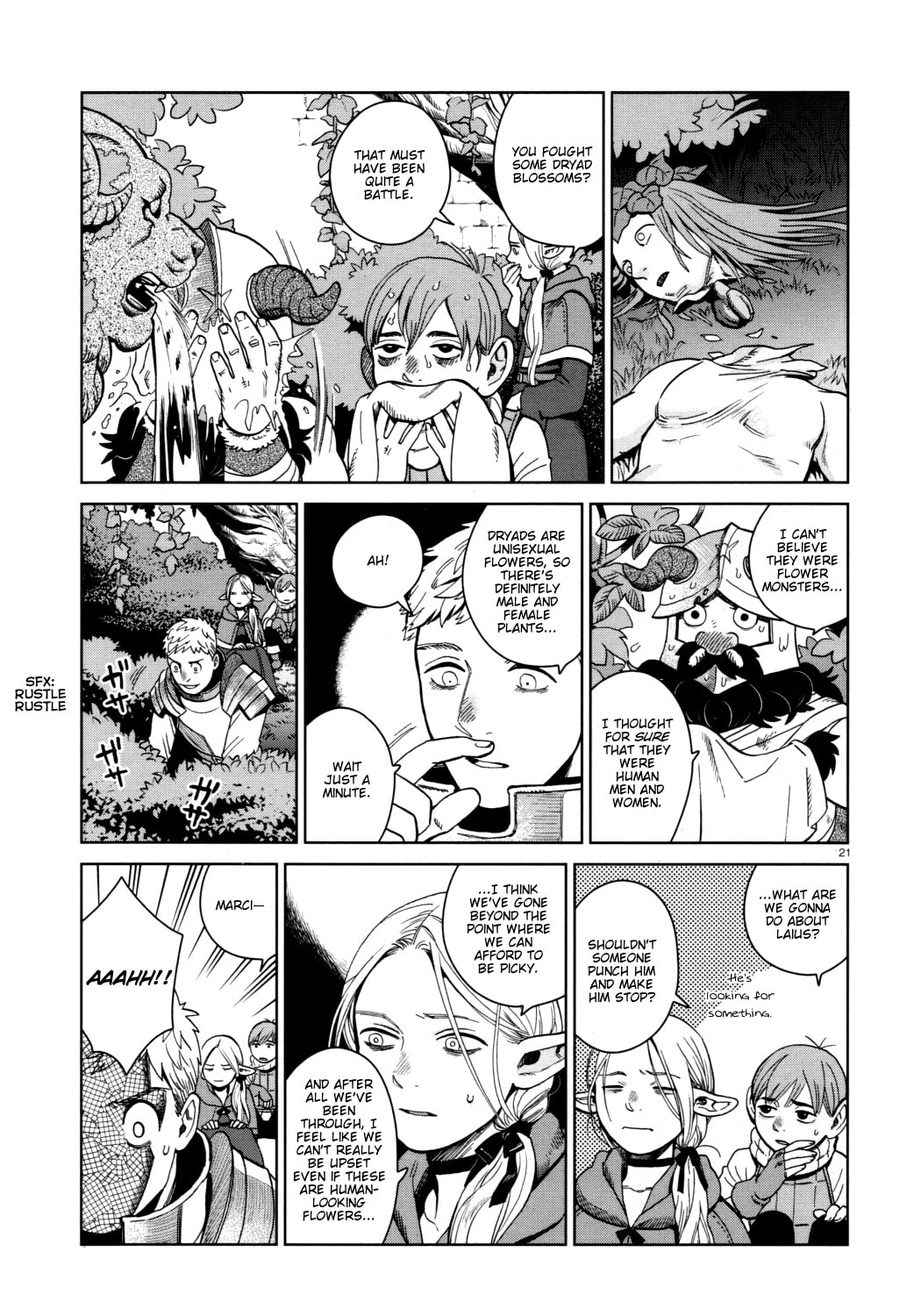 Delicious in Dungeon Chapter 31.1 page 21 - 
