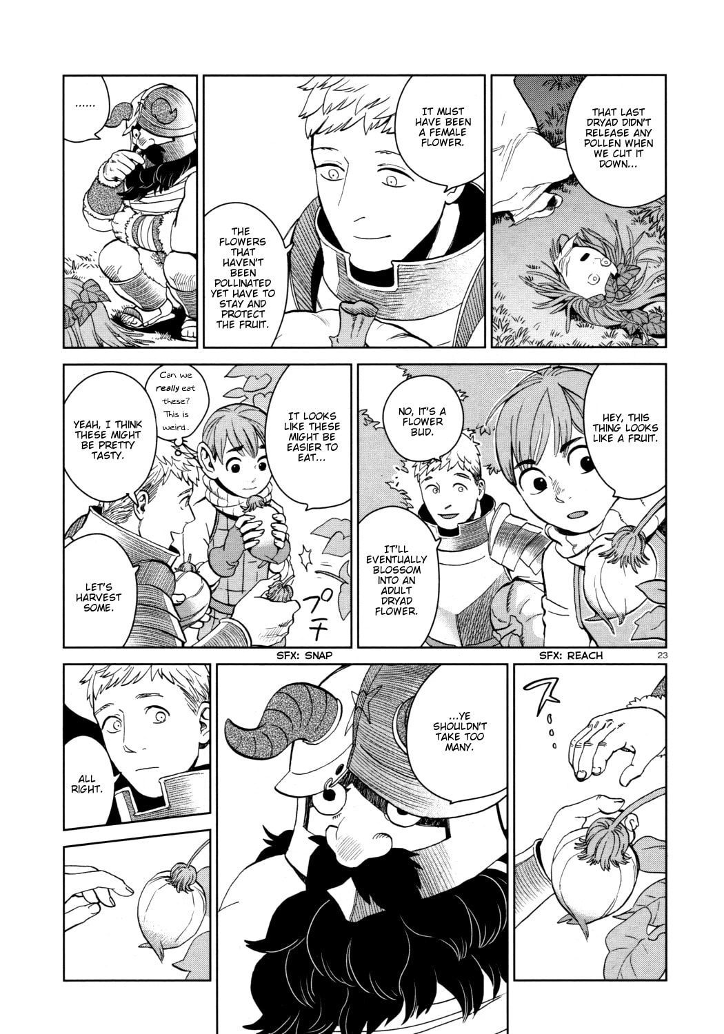 Delicious in Dungeon Chapter 31.1 page 23 - 