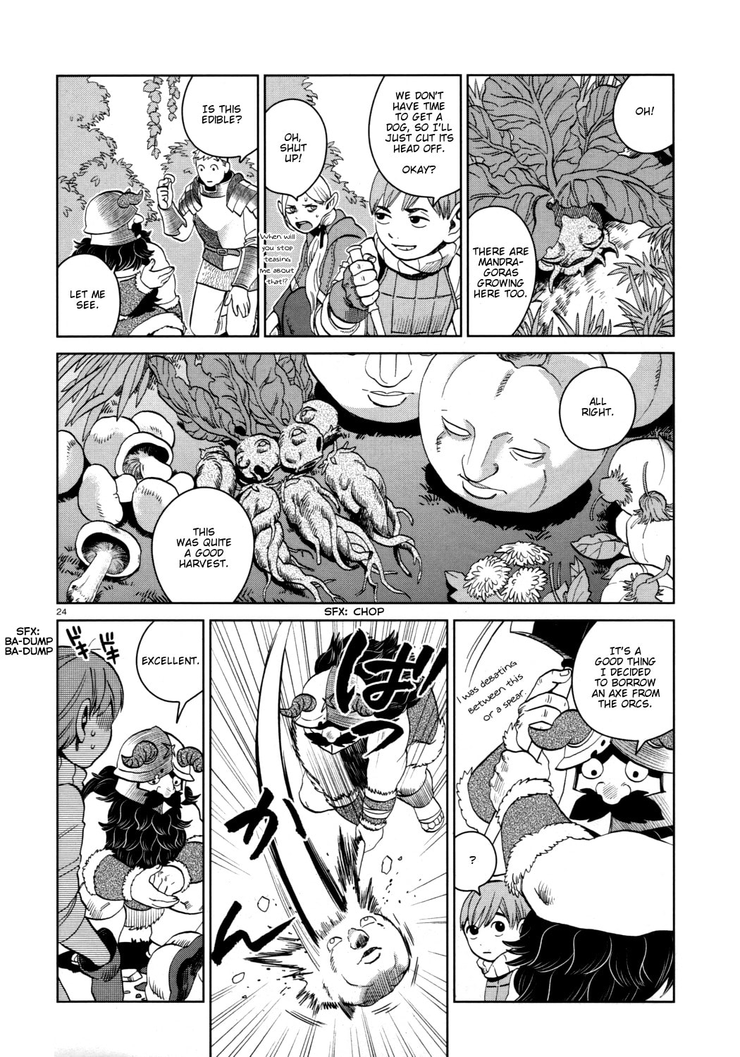 Delicious in Dungeon Chapter 31.1 page 24 - 