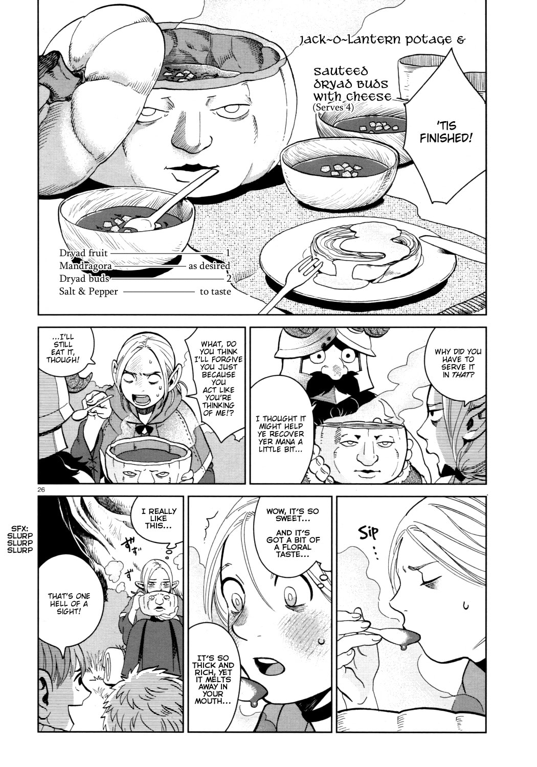 Delicious in Dungeon Chapter 31.1 page 26 - 
