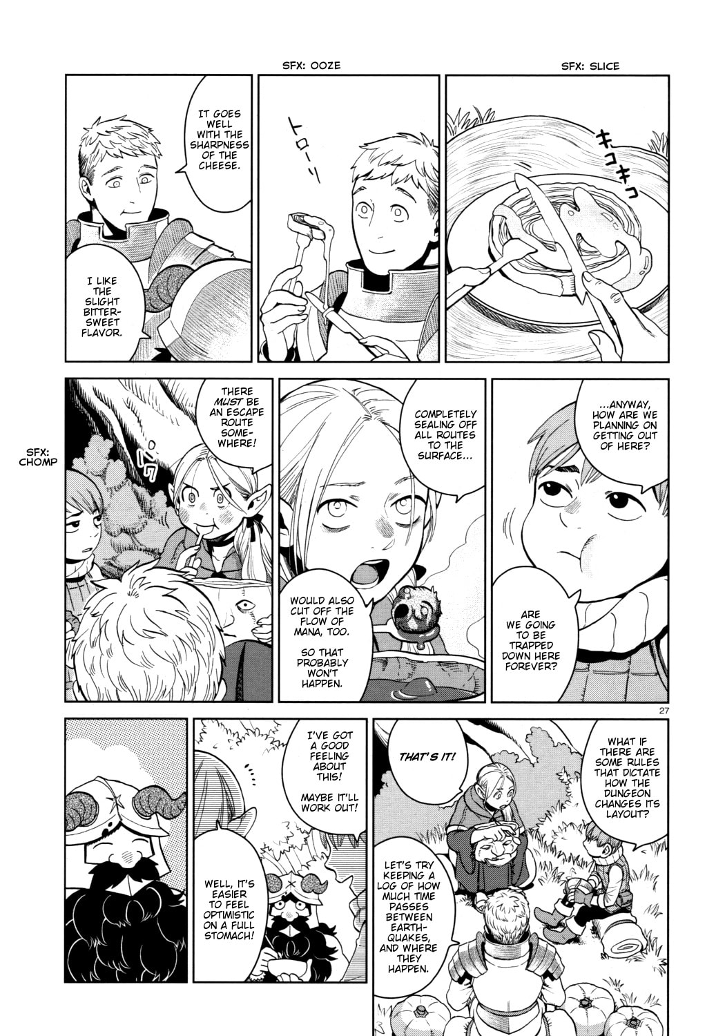 Delicious in Dungeon Chapter 31.1 page 27 - 