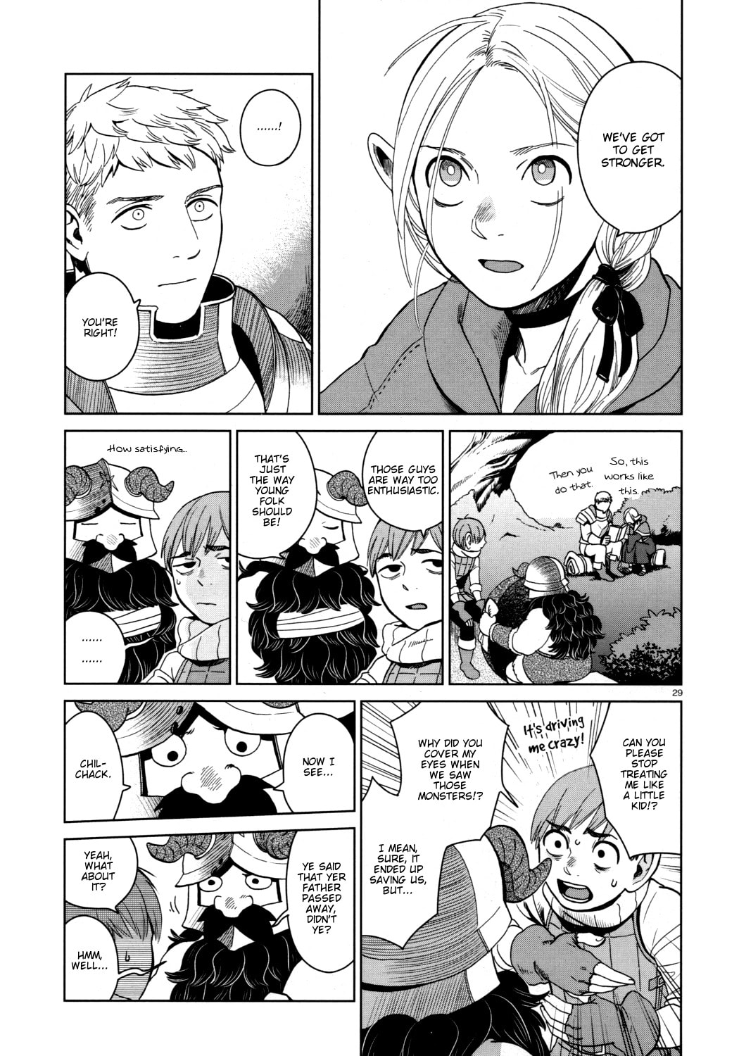 Delicious in Dungeon Chapter 31.1 page 29 - 