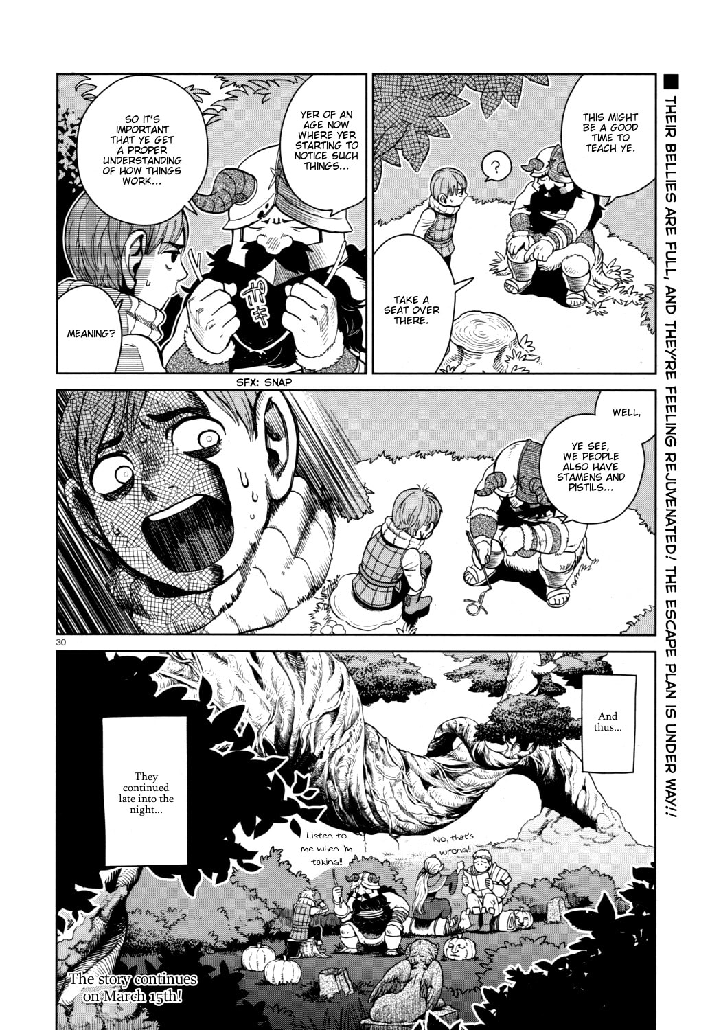 Delicious in Dungeon Chapter 31.1 page 30 - 