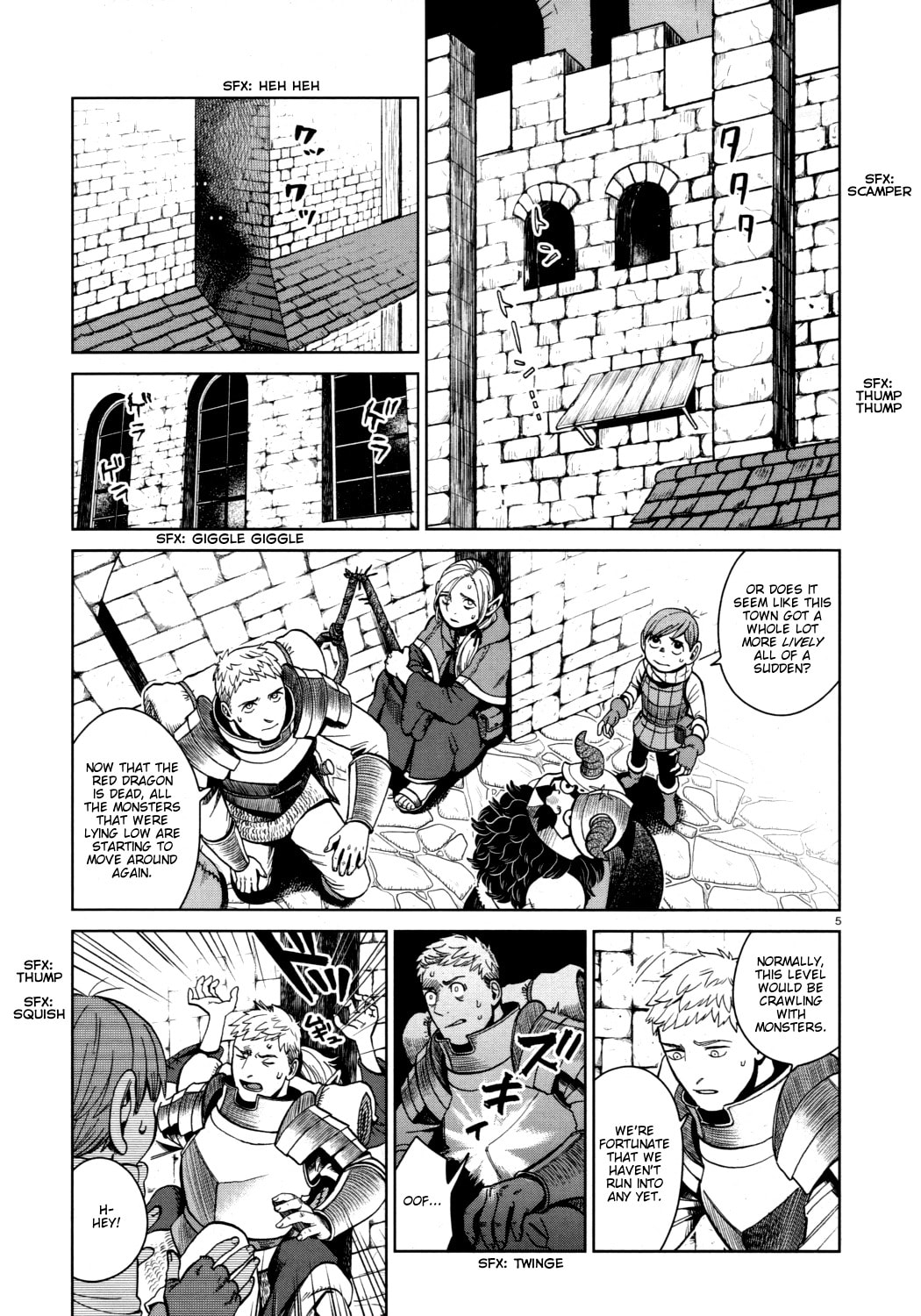 Delicious in Dungeon Chapter 31.1 page 5 - 