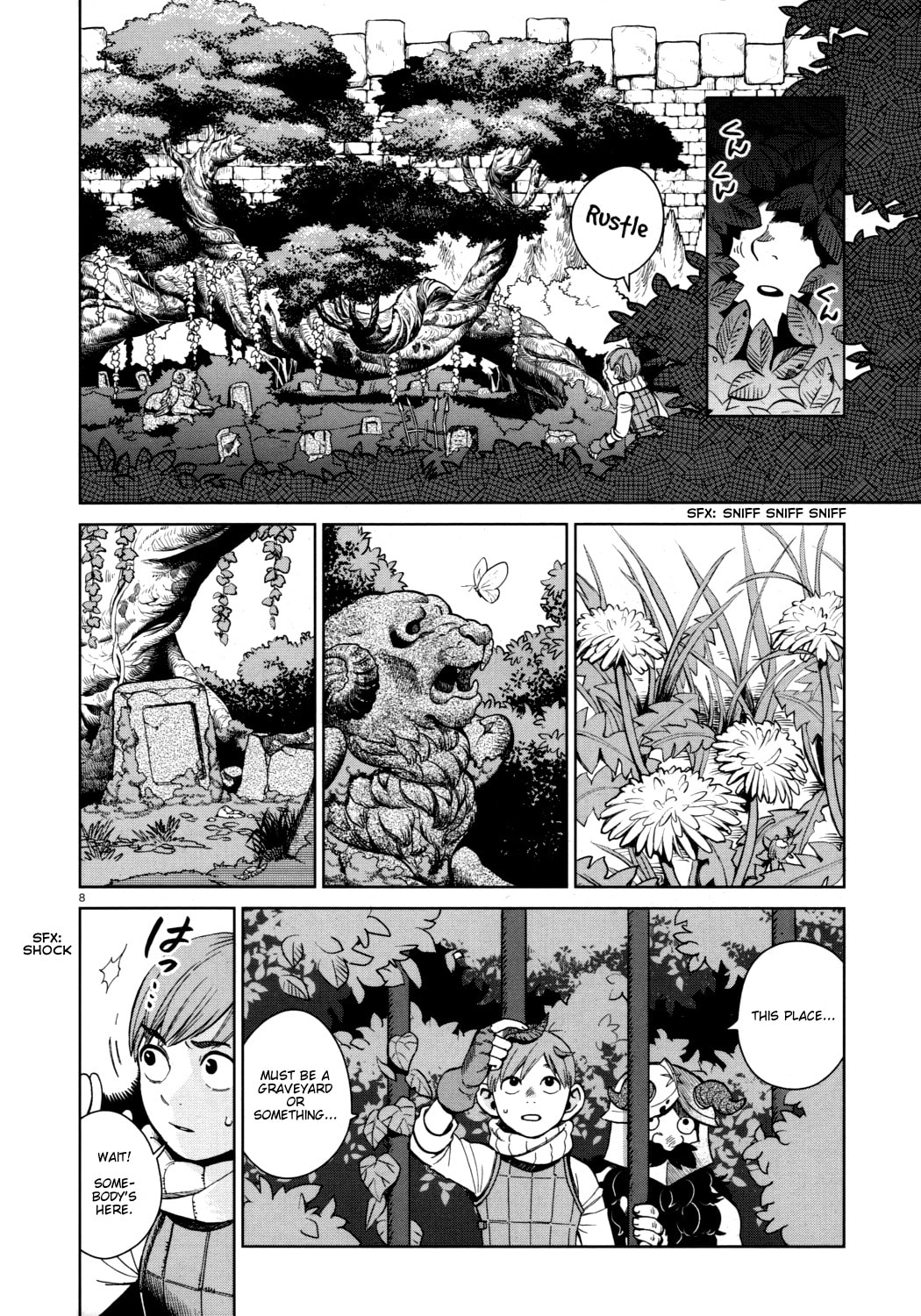 Delicious in Dungeon Chapter 31.1 page 8 - 
