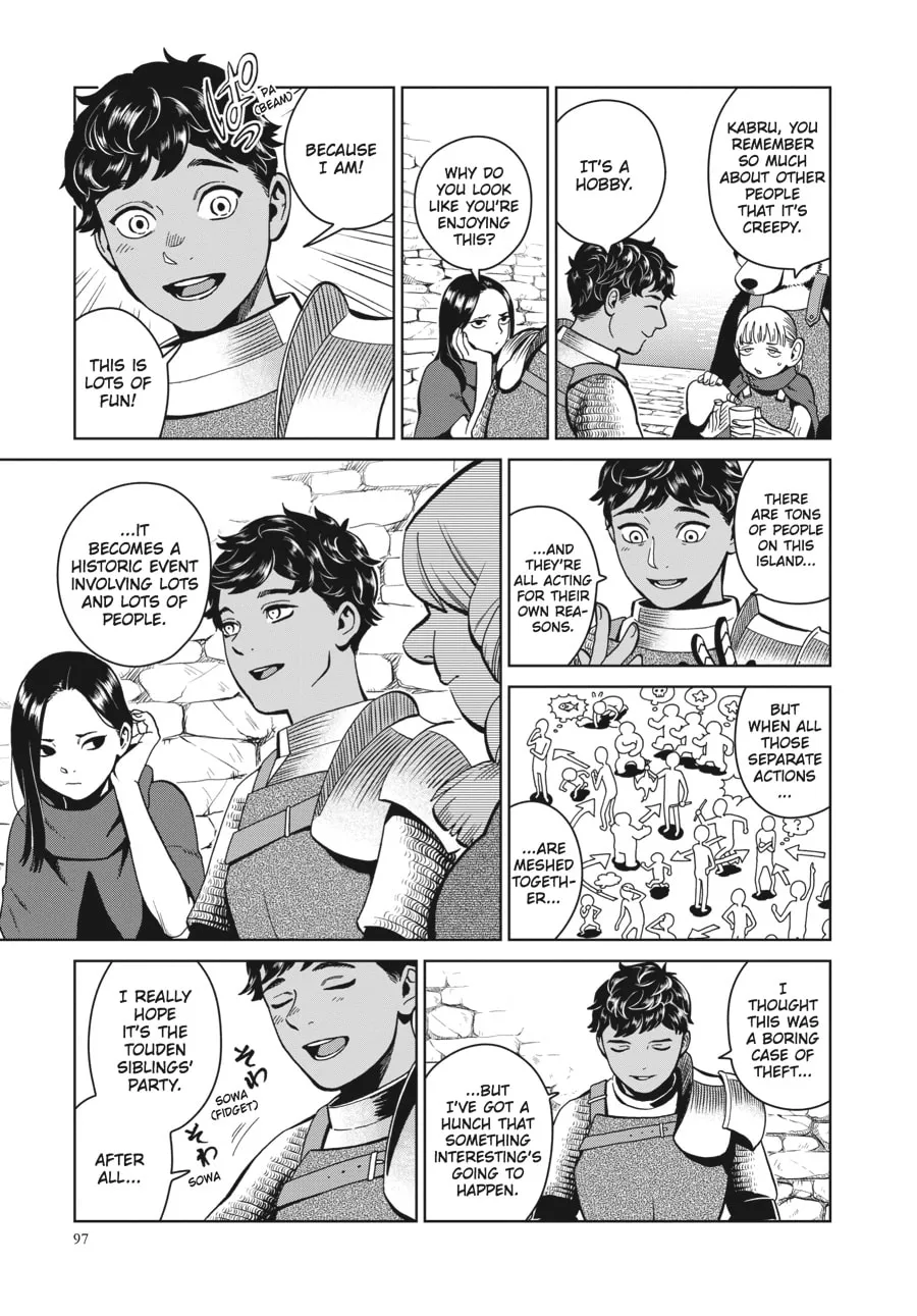 Delicious in Dungeon Chapter 32 page 13 - 