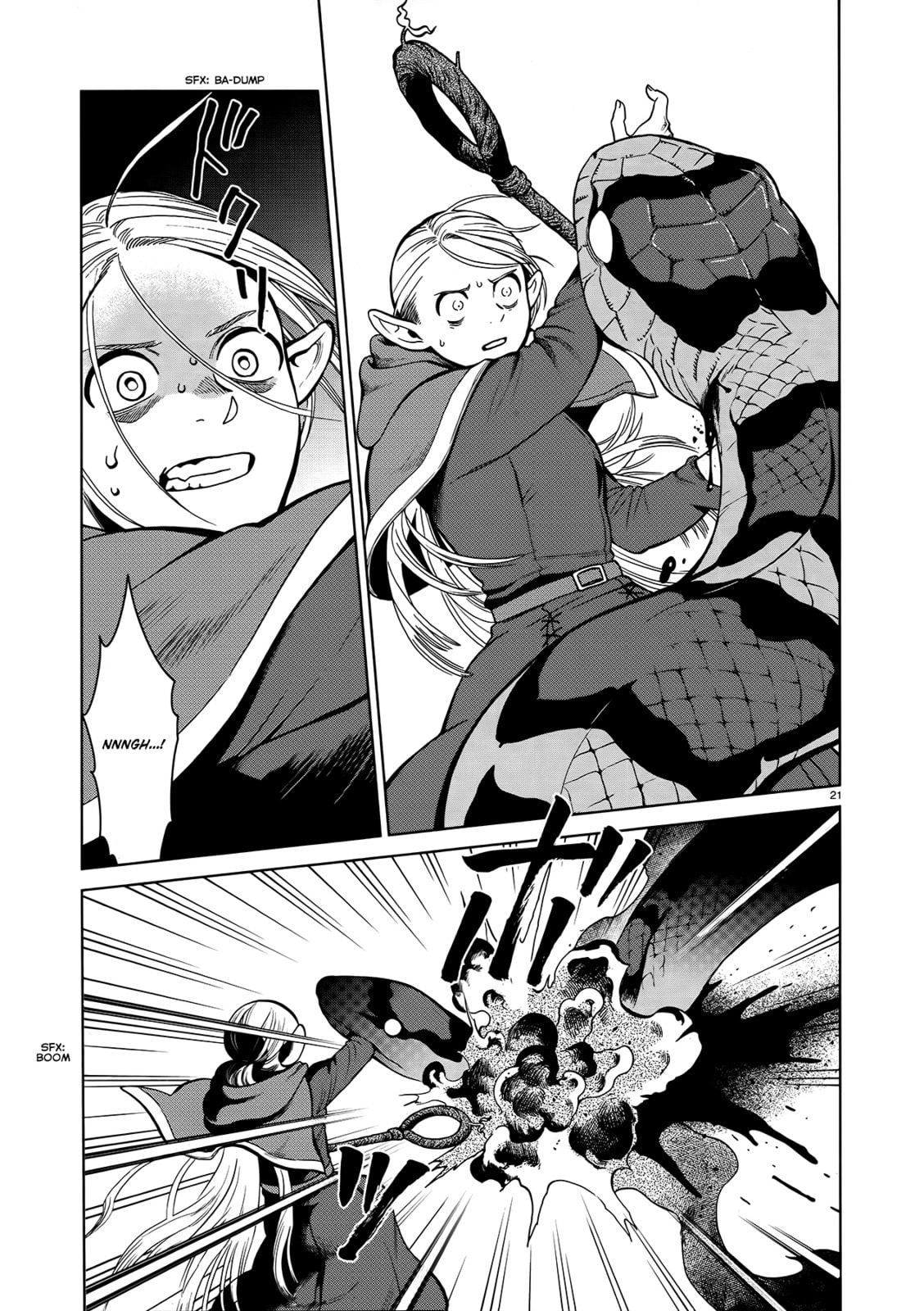 Delicious in Dungeon Chapter 34.1 page 21 - 