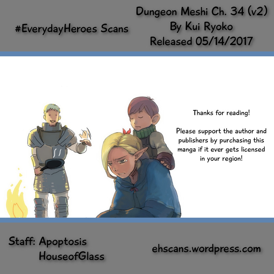 Delicious in Dungeon Chapter 34.1 page 33 - 