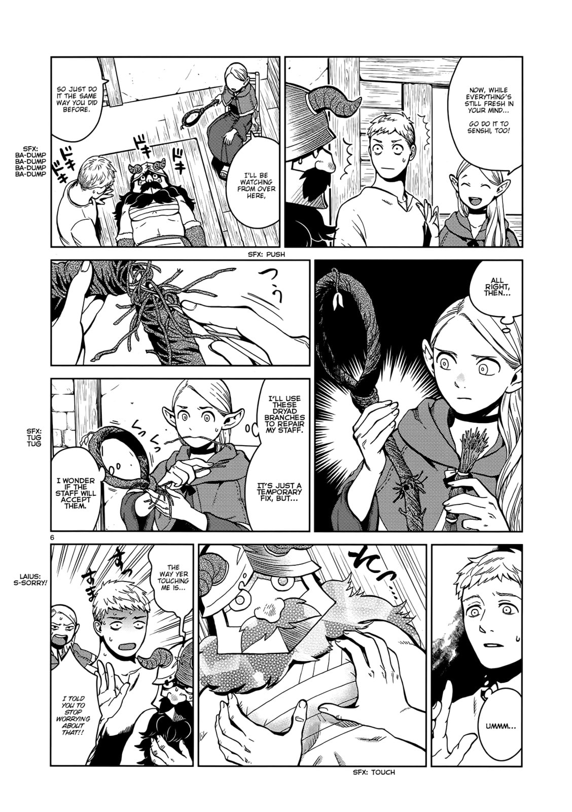 Delicious in Dungeon Chapter 34.1 page 6 - 