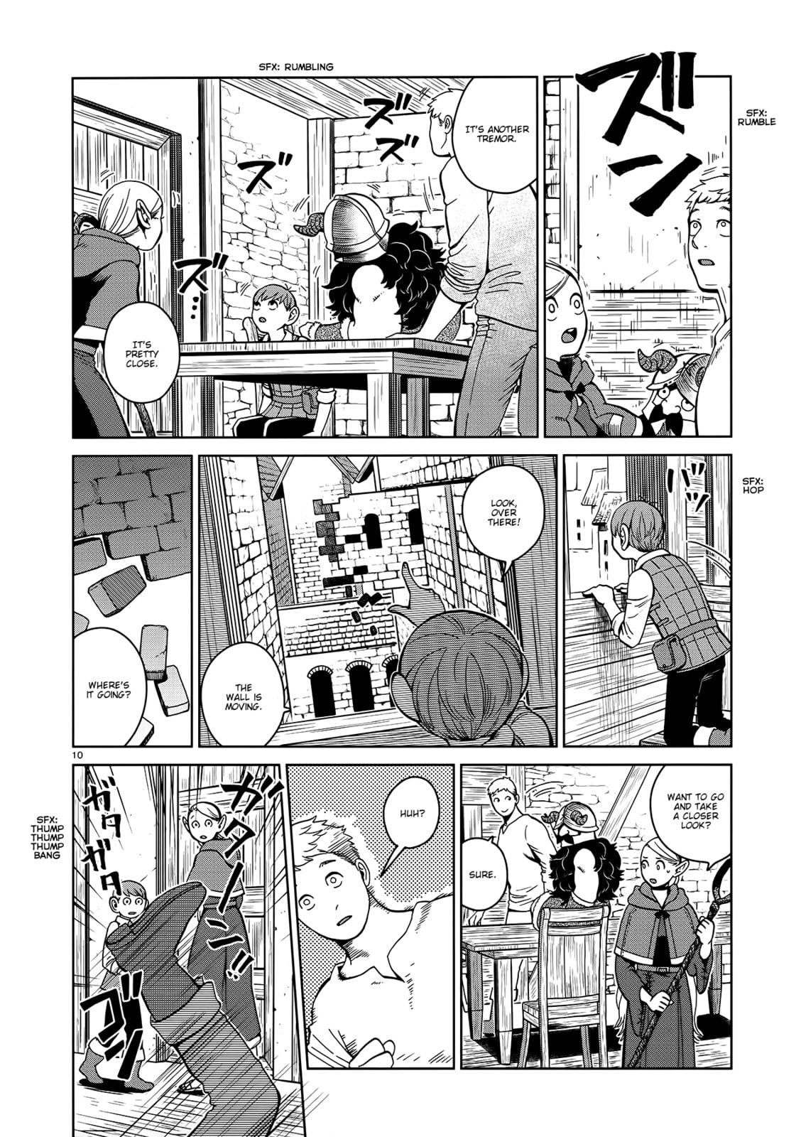 Delicious in Dungeon Chapter 34.1 page 10 - 