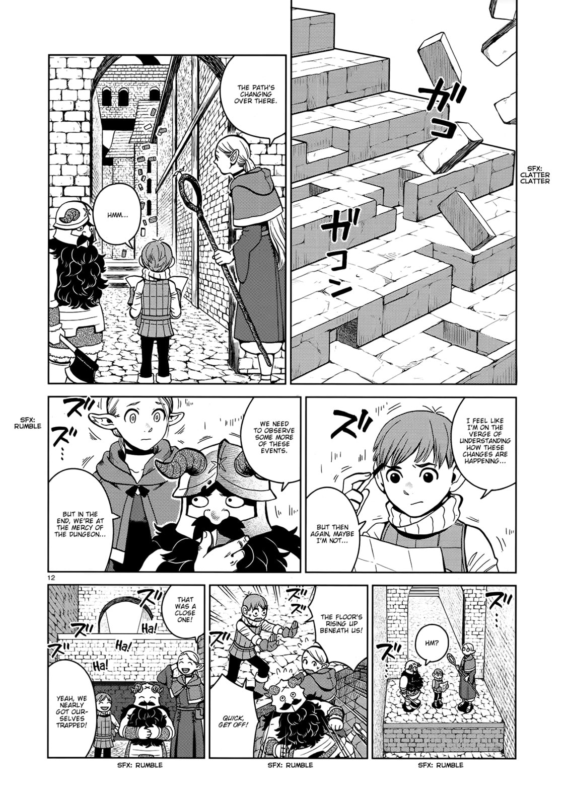 Delicious in Dungeon Chapter 34.2 page 12 - 