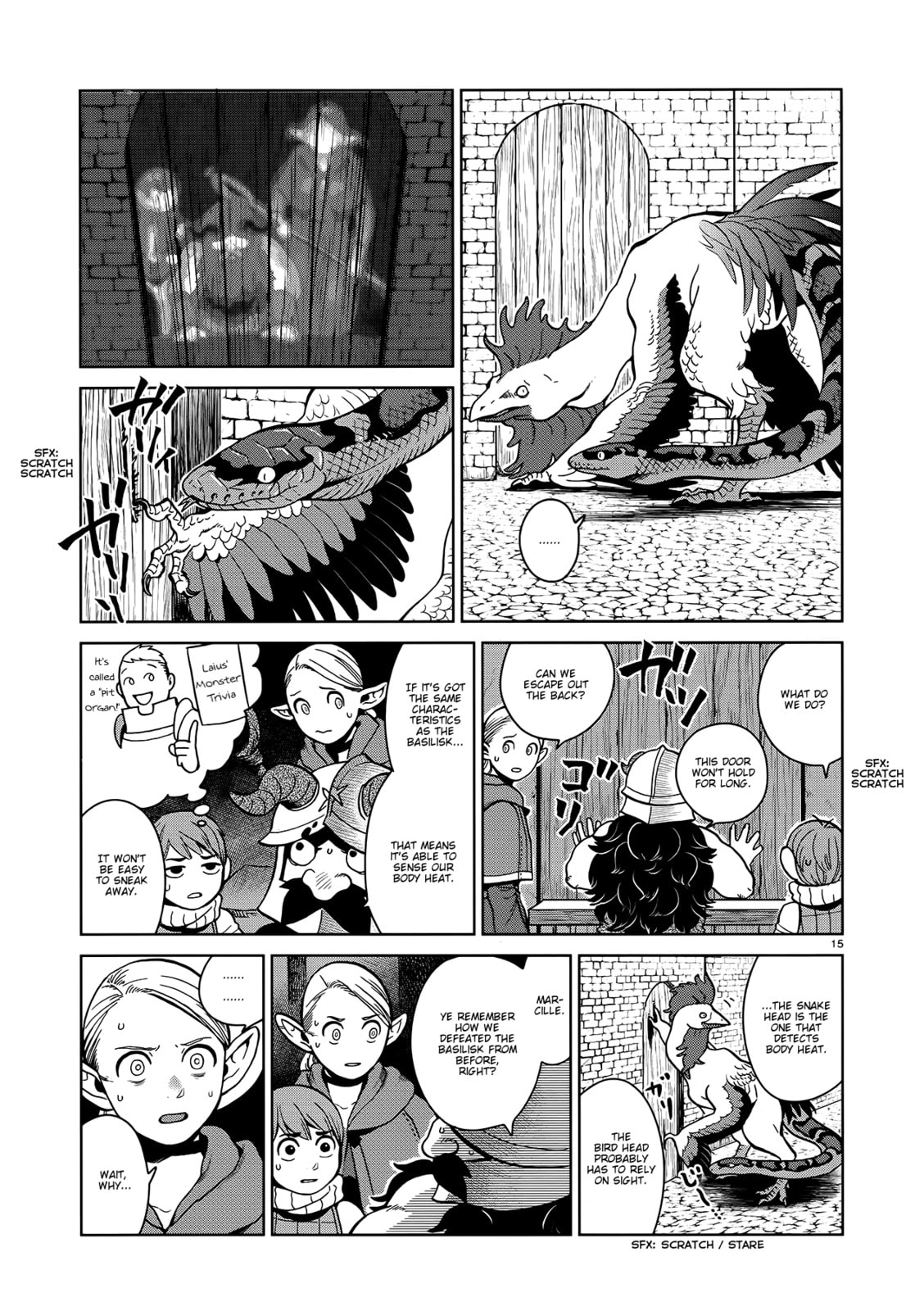 Delicious in Dungeon Chapter 34.2 page 15 - 