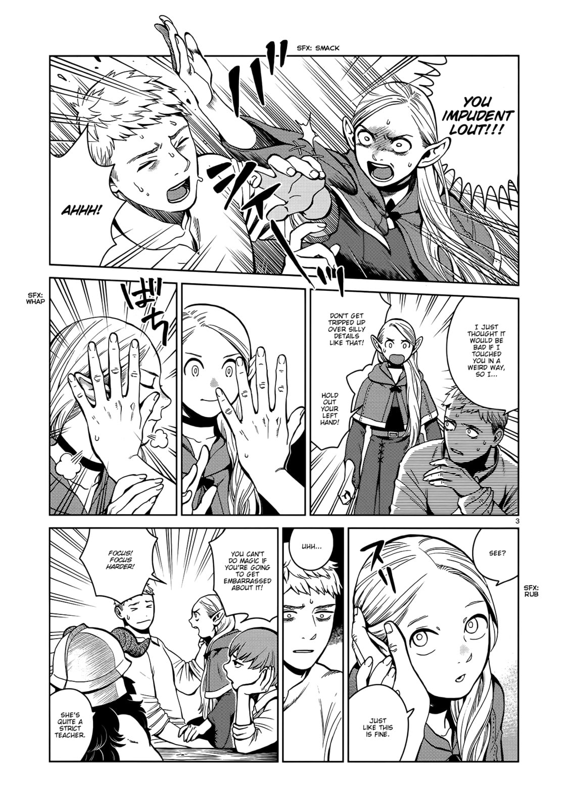 Delicious in Dungeon Chapter 34.2 page 3 - 