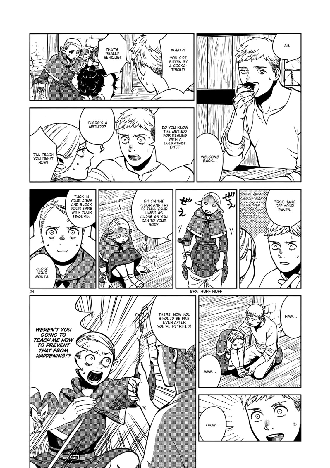Delicious in Dungeon Chapter 34.2 page 24 - 