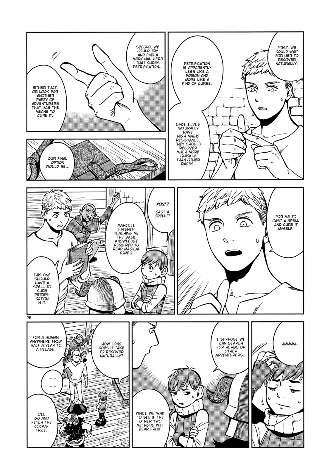 Delicious in Dungeon Chapter 34.2 page 26 - 
