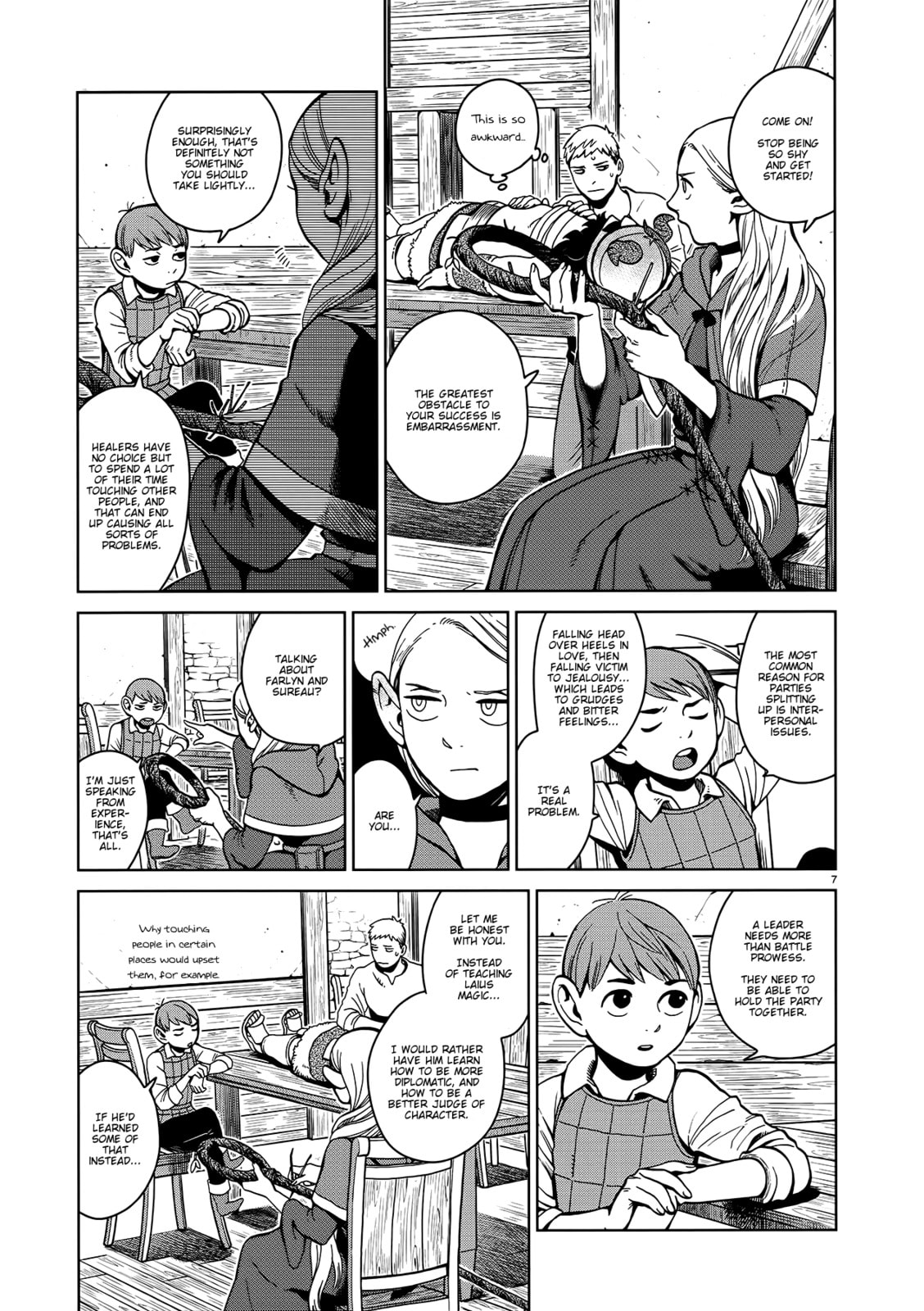 Delicious in Dungeon Chapter 34.2 page 7 - 