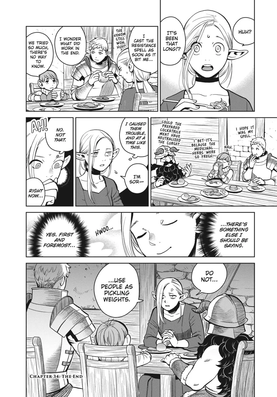 Delicious in Dungeon Chapter 34 page 32 - 