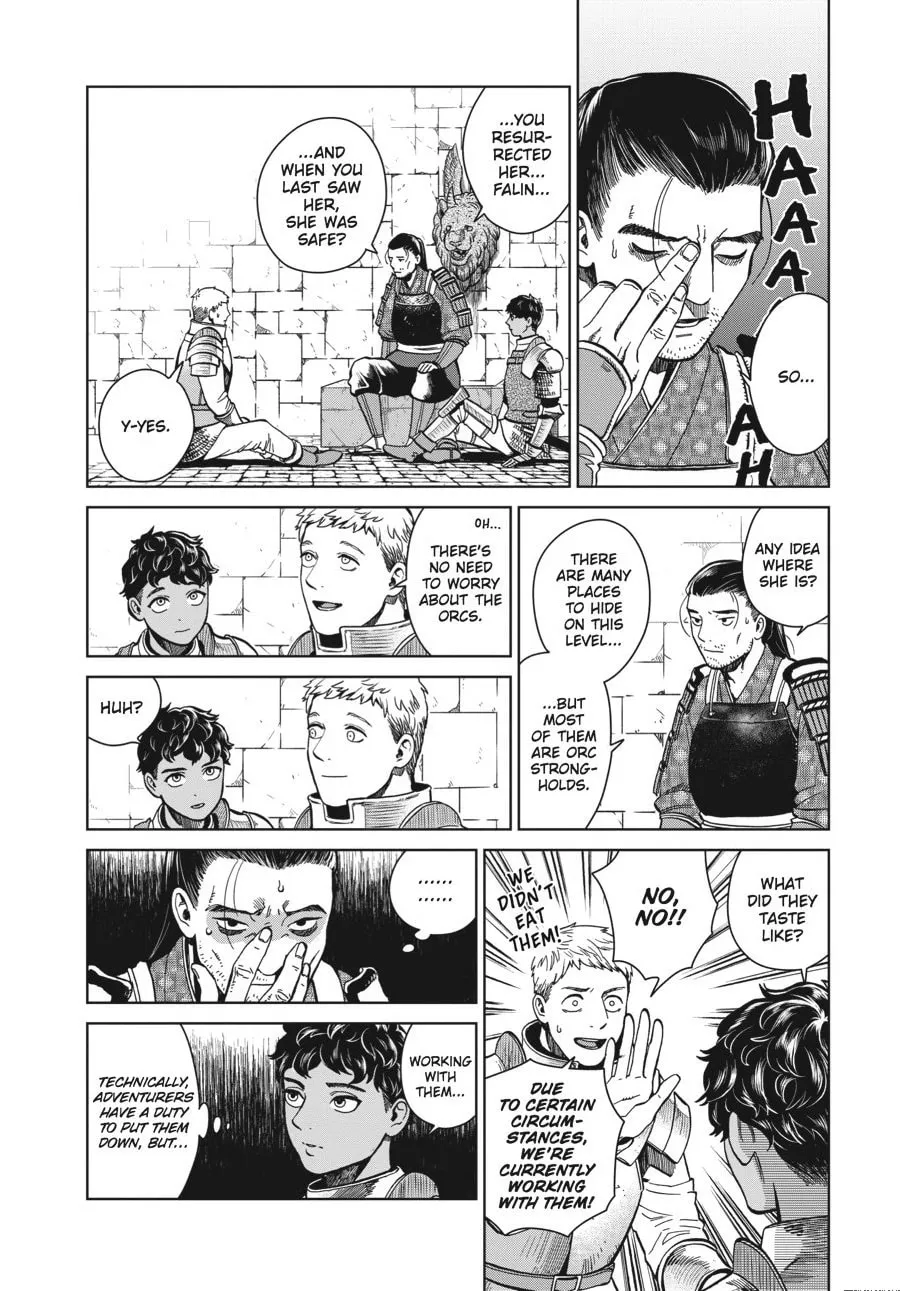 Delicious in Dungeon Chapter 36 page 17 - 