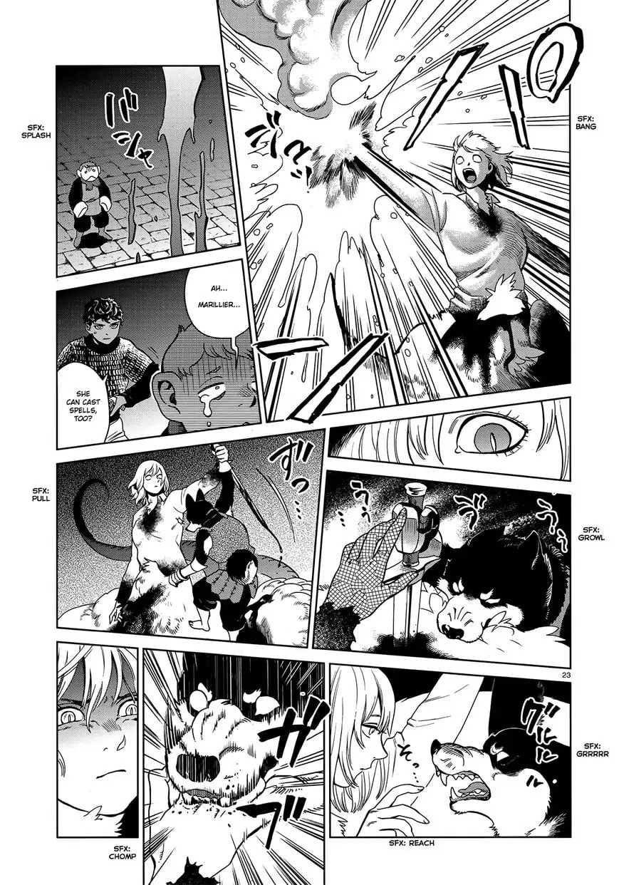 Delicious in Dungeon Chapter 37.1 page 22 - 