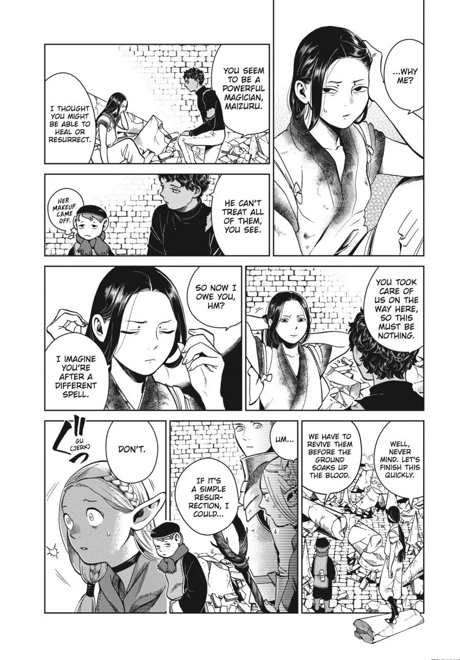 Delicious in Dungeon Chapter 38 page 13 - 