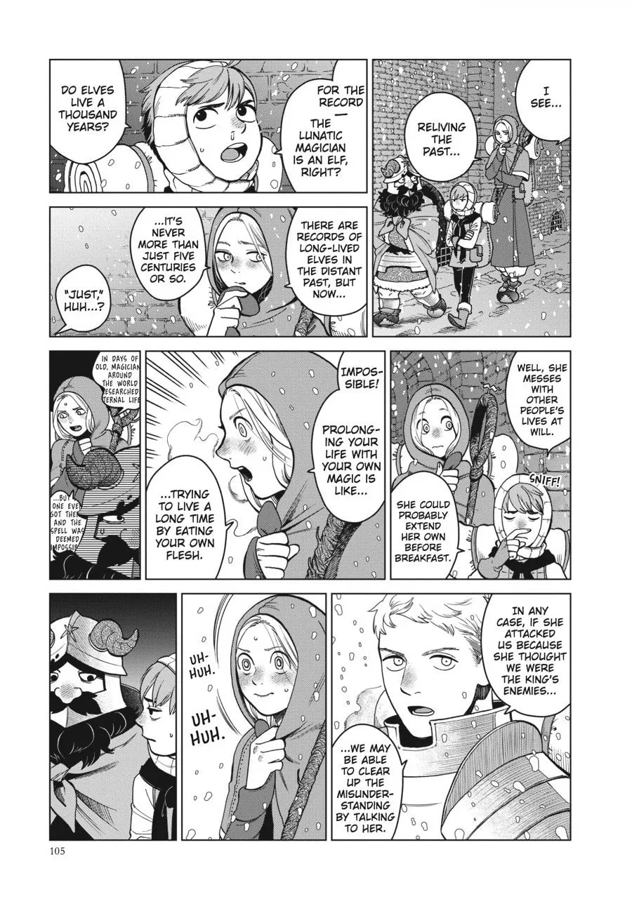 Delicious in Dungeon Chapter 39 page 8 - 
