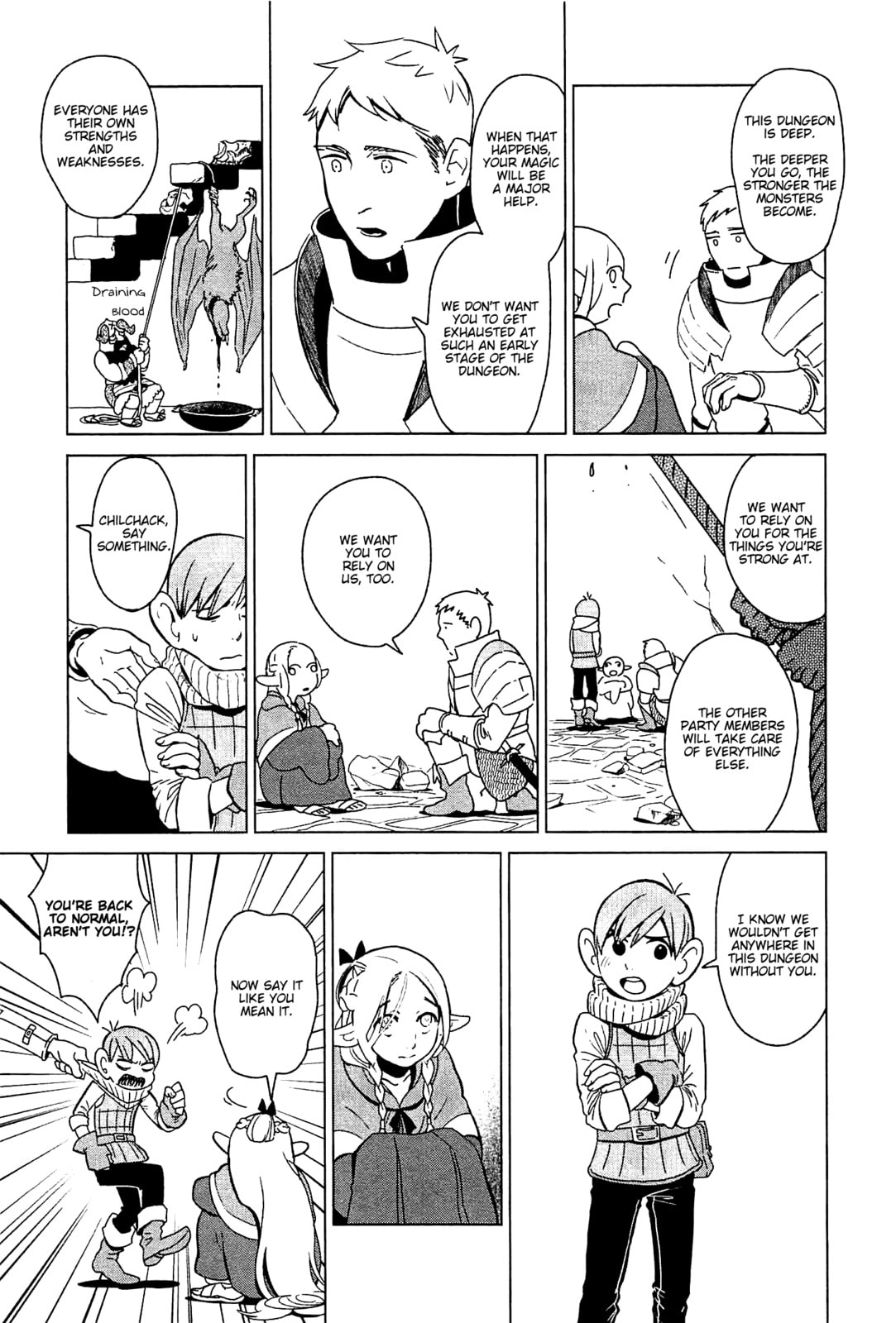 Delicious in Dungeon Chapter 4.1 page 19 - 