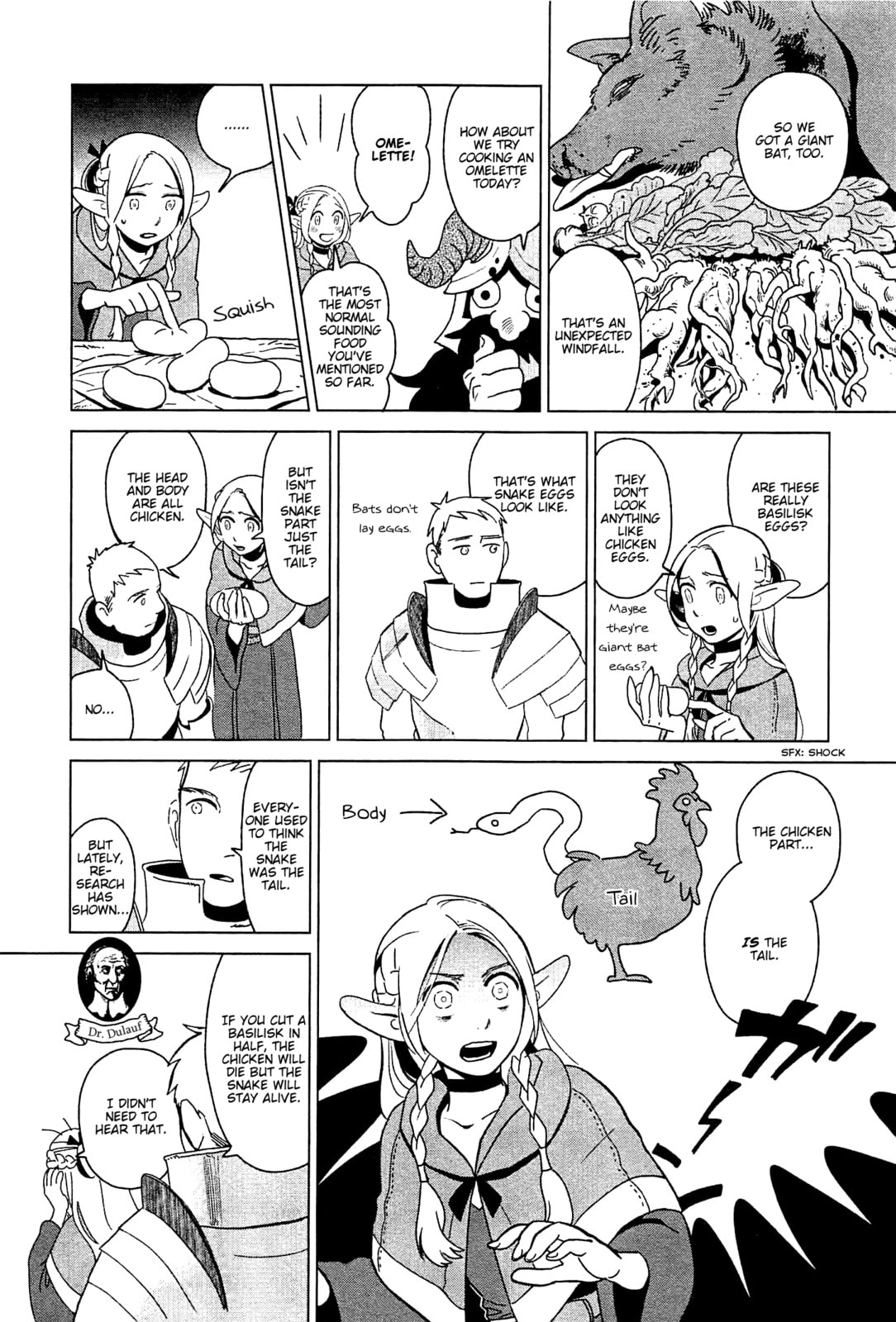 Delicious in Dungeon Chapter 4.1 page 20 - 