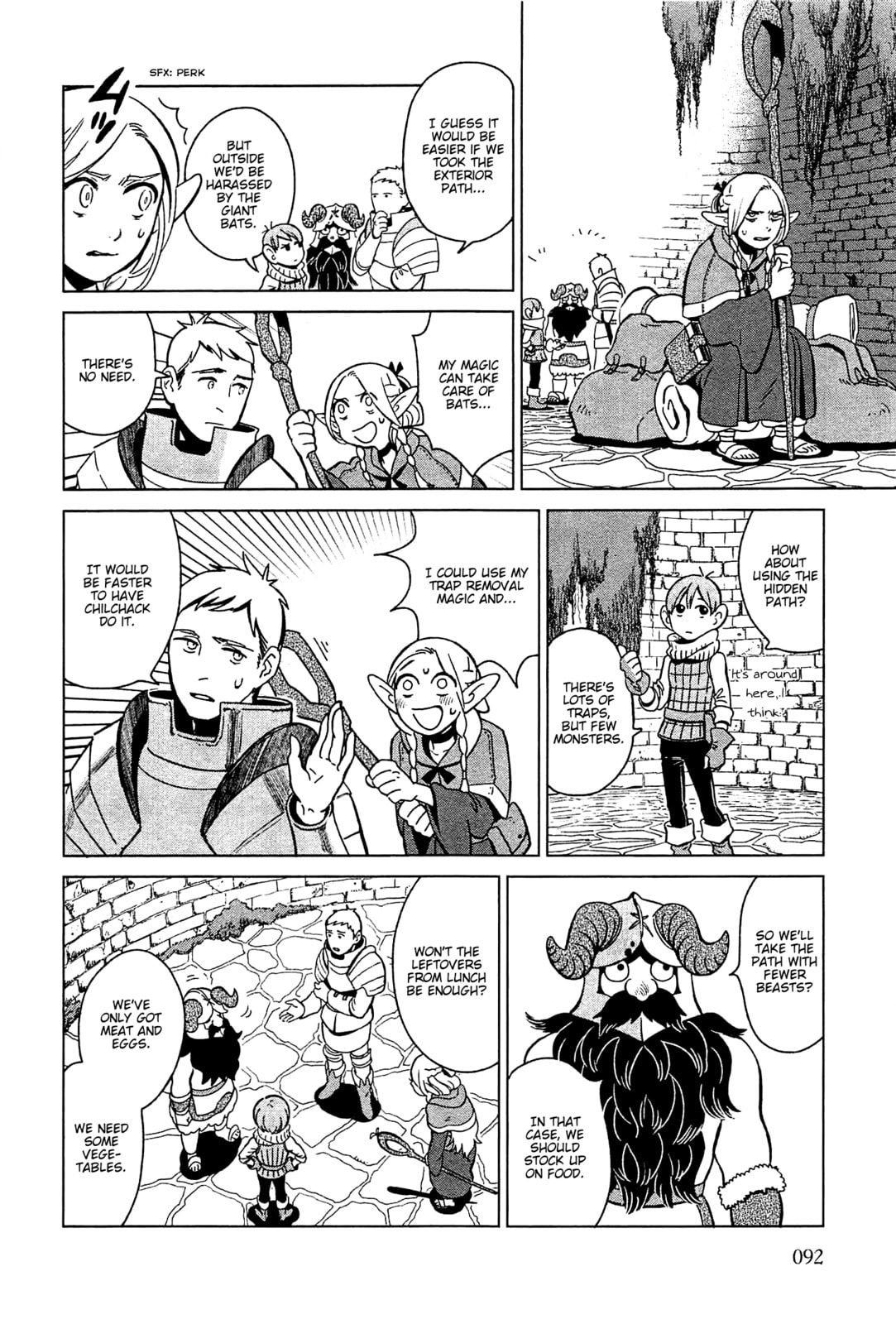 Delicious in Dungeon Chapter 4.1 page 4 - 