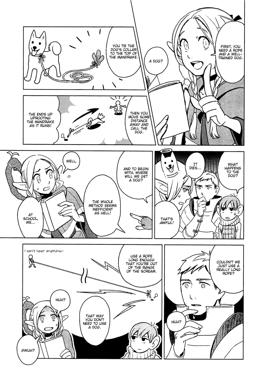Delicious in Dungeon Chapter 4.1 page 7 - 