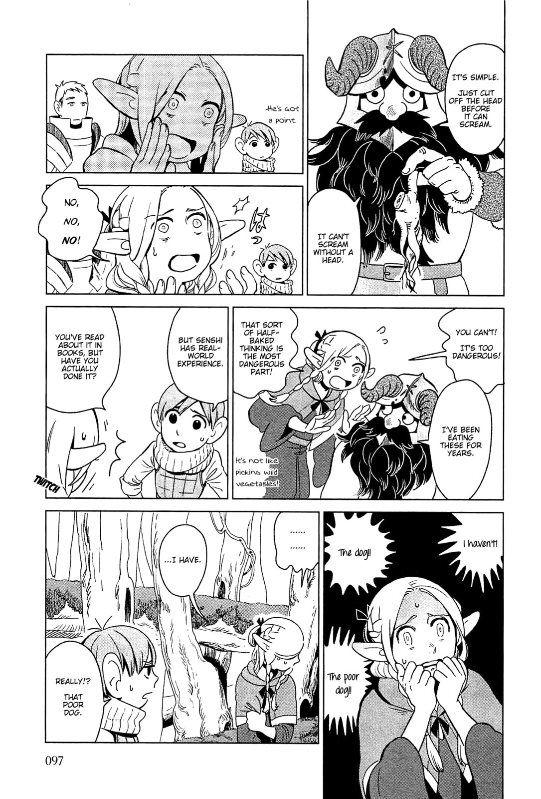 Delicious in Dungeon Chapter 4.1 page 9 - 