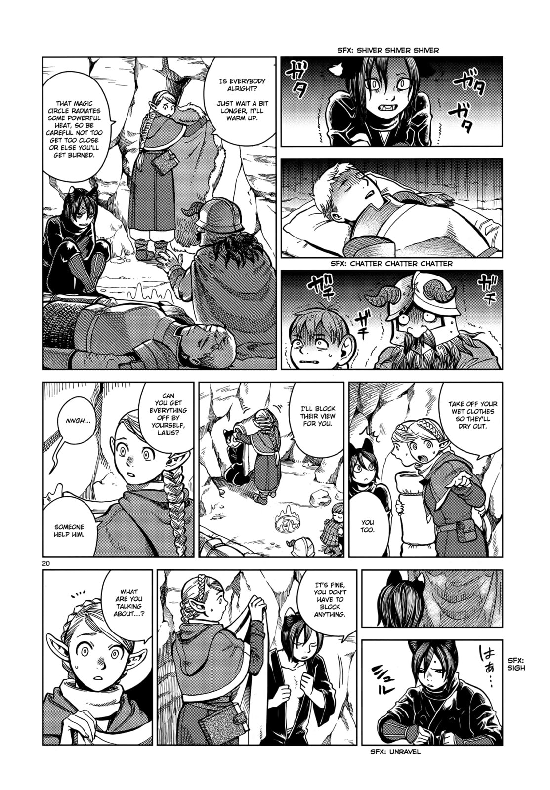 Delicious in Dungeon Chapter 43.1 page 20 - 