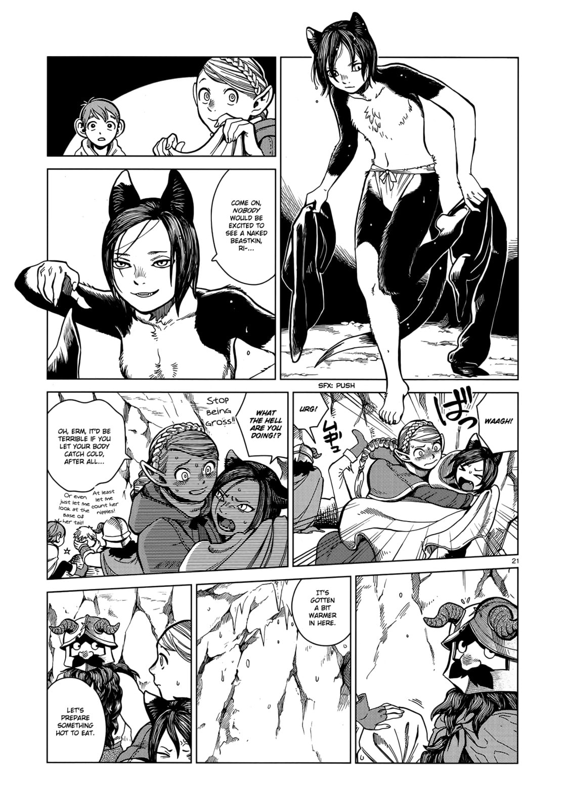 Delicious in Dungeon Chapter 43.1 page 21 - 