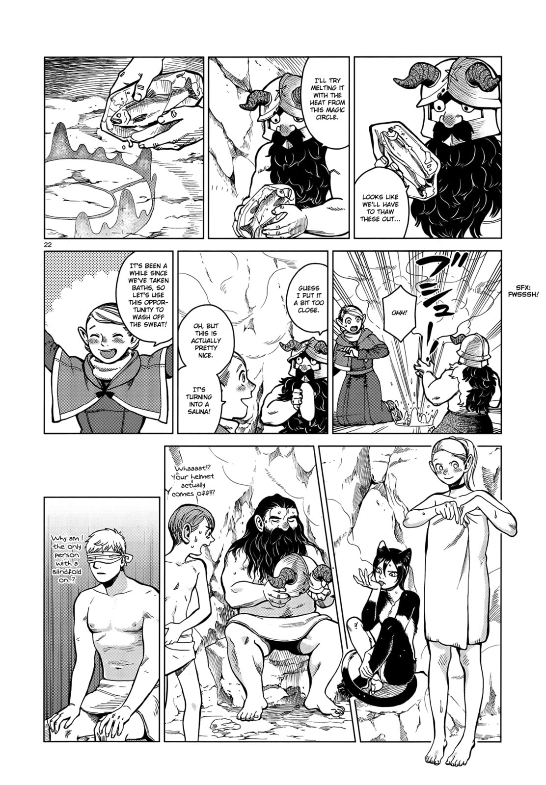 Delicious in Dungeon Chapter 43.1 page 22 - 
